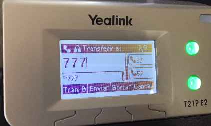 transfer yealink