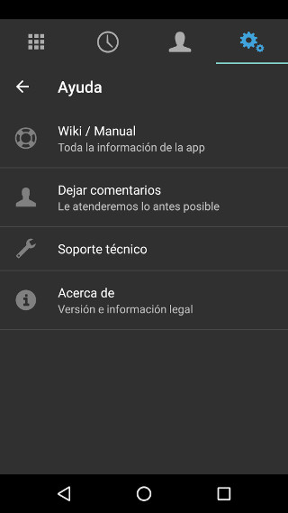 app llamada