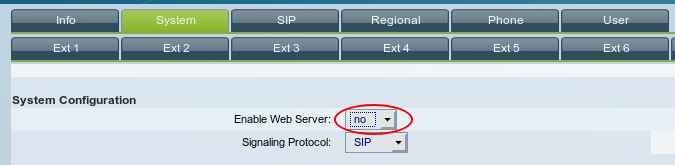 Cisco spa cerrar web