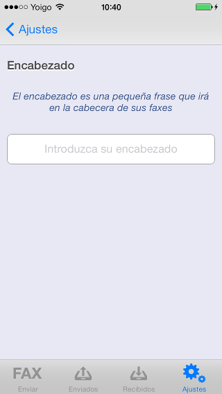 fax para iphone