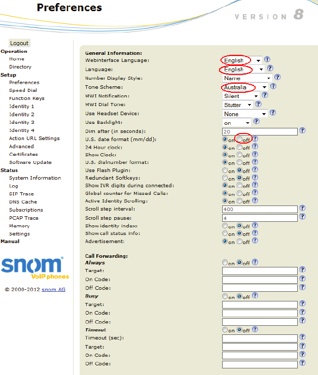 telefono snom d715