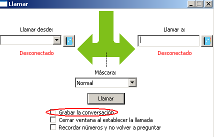 grabar llamadas