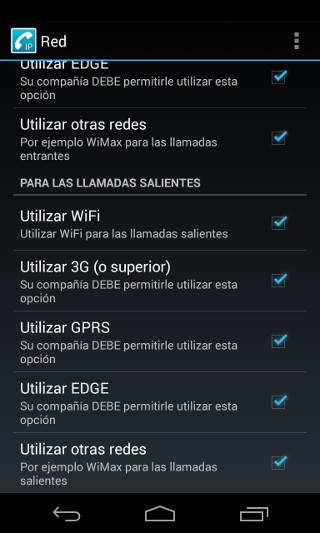 telefono csipsimple